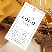 Balise de vente de logo commercial Hang Étiquette 