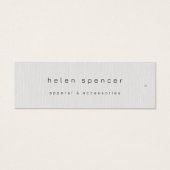 Balise de vêtements légers minimaux, Balise de pri (Devant)