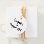 Balise d'emballage Étiquette de bougie moderne per (En situation)