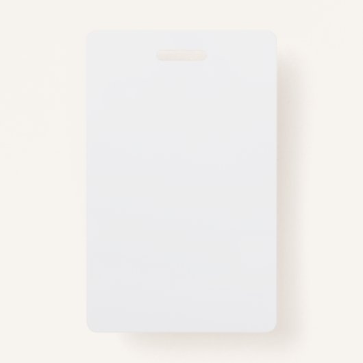 Balise d'identification de badge vertical rose néo (Dos)