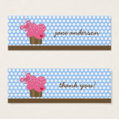 Balise do-it-yourself cadeau pour la fête d'annive (Devant & derrière)