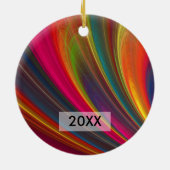 Balise et ornement cadeau de la photo mère (Dos)