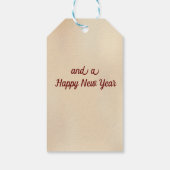 Balise Étiquette Personnalisé Pour Cadeaux De Noël (Dos)