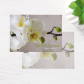 Balise Favoris de mariage ・ Orchidée blanche (Bureau)