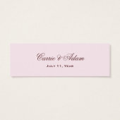 Balise Favoris orchidée rose (Dos)