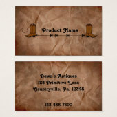 Balise Hang Boots Cowboy (Devant & derrière)