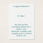 Balise Hang de Love Knitter (Dos)