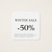 Balise Hang de remise Vente de vêtements (Devant)