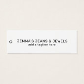 Balise Hang du nom commercial de l'entreprise à pr (Dos)