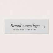 Balise Hang Étiquette (Devant)