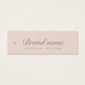 Balise Hang Étiquette (Devant)