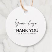 Balise Hang Étiquette du logo de l'entreprise (Devant)