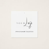 Balise Hang Étiquette du logo de l'entreprise (Devant)