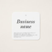 Balise Hang pour vêtements modernes (Devant)