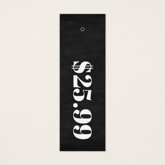 Balise Hang Prix Seulement Chalkboad (Devant)