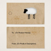 Balise Hang Sheep (Devant & derrière)
