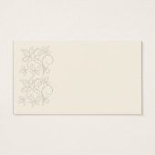 Balise Ivory and Black Floral Wedding Favor (Dos)