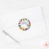 Balise laser Paint Ball Stickers Favour Anniversai (Enveloppe)