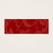 Balise mariage blanc rouge "merci" (Dos)