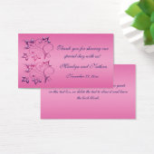 Balise Marine et mariage rose floral Favor (Bureau)