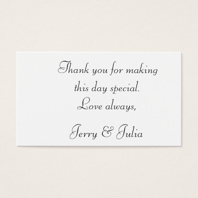 Balise Merci recto (Devant)