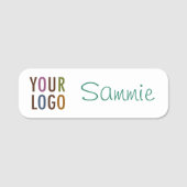 Balise Nom d'effacement sec personnalisé Badge de (Devant)