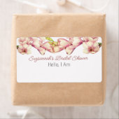 Balise Nom du Étiquette du papier de Fête des mari (En situation)