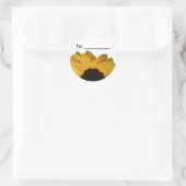 Balise Nom Sticker Tournesol (Sac)