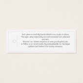 Balise Personnalisable en logo blanc (Dos)