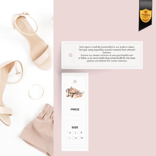 Balise Personnalisable en logo blanc