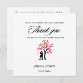 Balise personnalisée Merci de mariage préféré (Devant / Derrière)