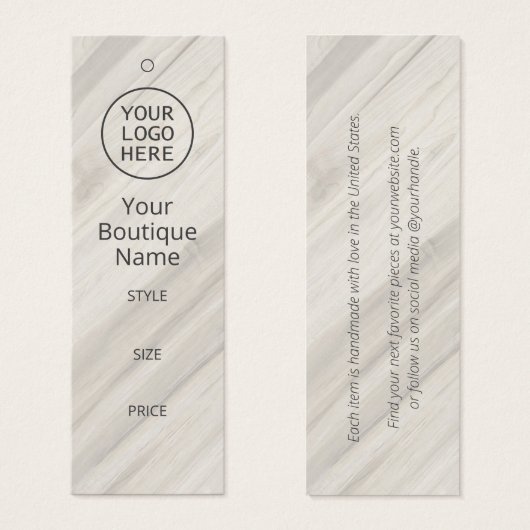 Balise Prix Spa naturel (Devant & derrière)