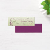 Balise Purple, Flore verte avec papillons Favorise (Bureau)