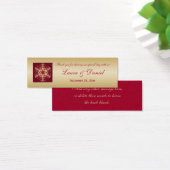 Balise Red Gold Parties scintillant REGARDER Snowf (Bureau)