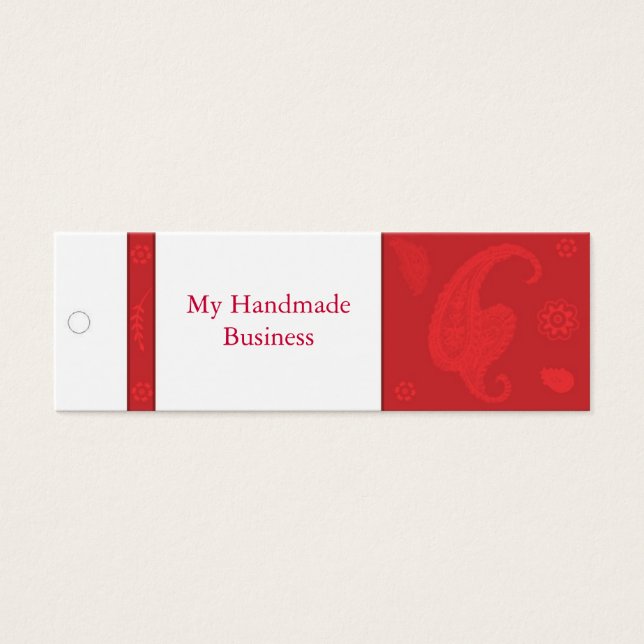 Balise Red Paisley (Devant)