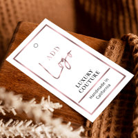 Balise rose Gold Logo Chic Luxe Vêtements Prix Éti