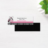 Balise Rose Zebra Diva Stripe Shower / Anniversair (Bureau)