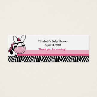 Balise Rose Zebra Diva Stripe Shower / Anniversair
