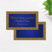 Balise Royal Blue et Gold Wedding Favor (Bureau)