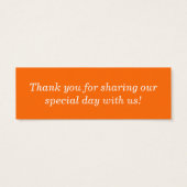 Balise sable, orange, blanc Tropical Beach Favoris (Dos)