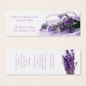 Balise Sachet de Bénédiction de la lavande (Devant & derrière)