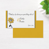 Balise Simple Sunflower Wedding Favor (Bureau)