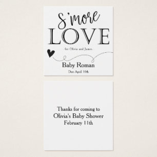 Balise S'More Favor pour Baby shower