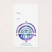 Balise Taille du prix de l'étiquette Balise Taille (Dos)