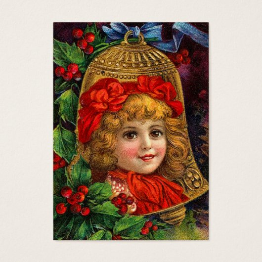 Balises cadeaux de Noël Vintage (Devant)