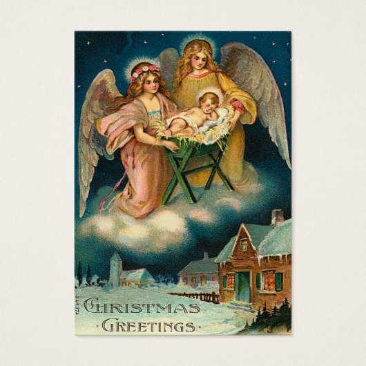 Balises cadeaux de Noël Vintage (Devant)