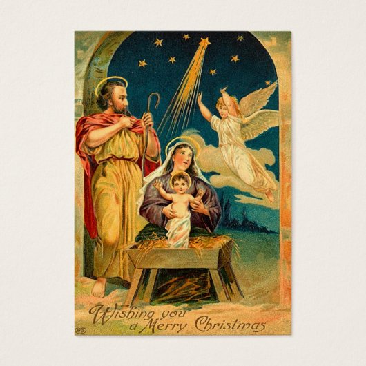 Balises cadeaux de Noël Vintage (Devant)