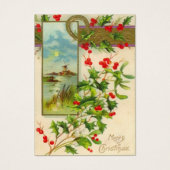 Balises cadeaux de Noël Vintage (Devant)