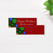 Balises cadeaux Happy Holidays (Bureau)