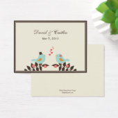 Balises-cadeaux Inséparables/Cartes de pièces join (Bureau)
